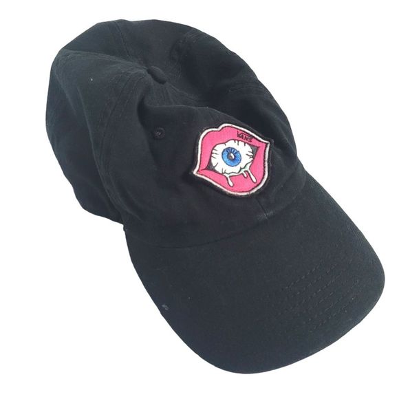 Vans Accessories - VANS DAD BASEBALL CAP "Eye see you" black eyeball mouth
